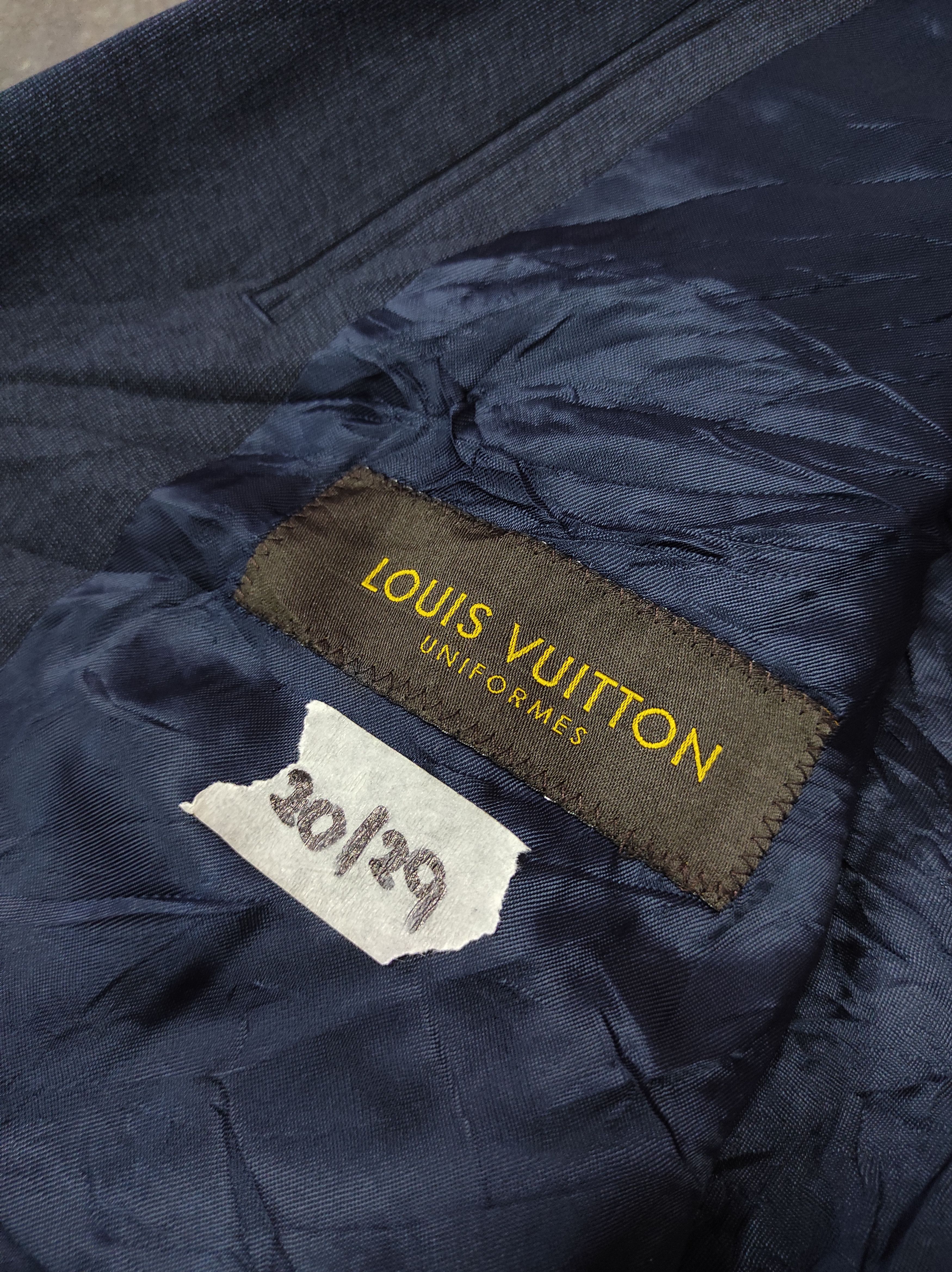 Louis Vuitton LOUIS VUITTON UNIFORMES BLAZER DISTRESSED Size 40S - 9 Thumbnail