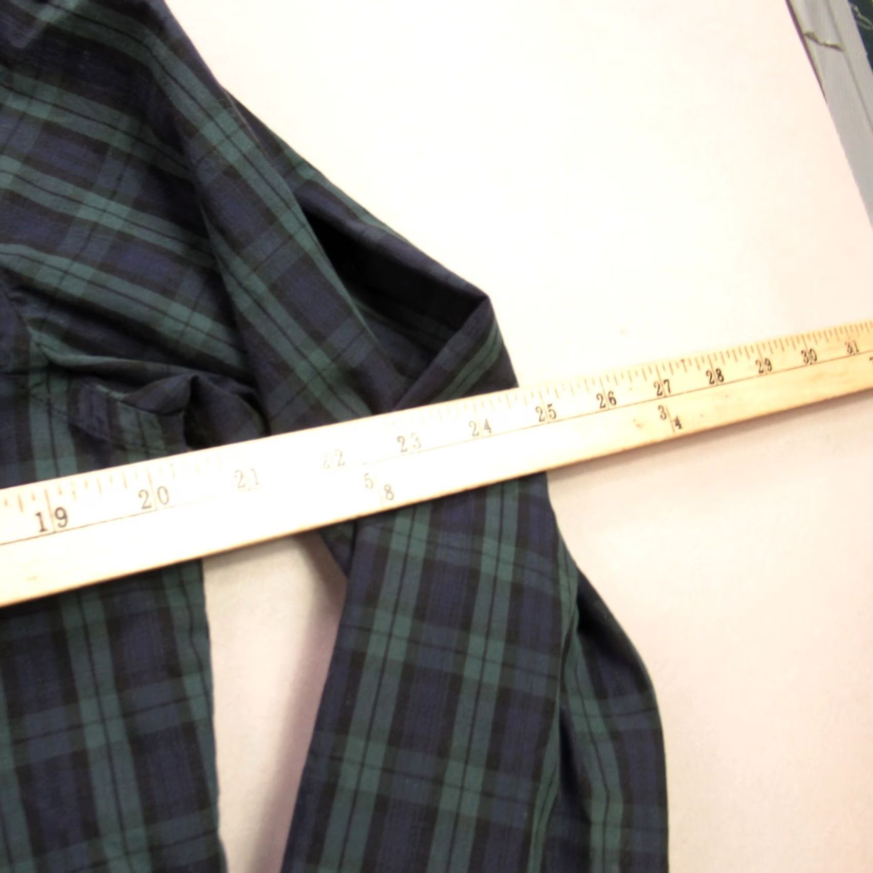 UNTUCKit UNTUCKit Mens Large Long Sleeve Button-Front Plaid Shirt Slim Fit Casual Size US L / EU 52-54 / 3 - 6 Thumbnail