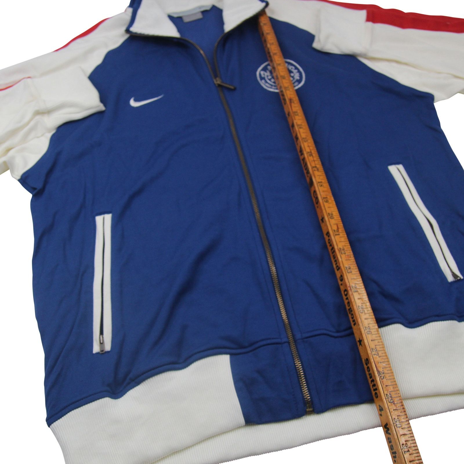 Nike × Vintage Vintage Nike 1907 NY US Open Champions Commemorative Jacket Size US XL / EU 56 / 4 - 8 Thumbnail