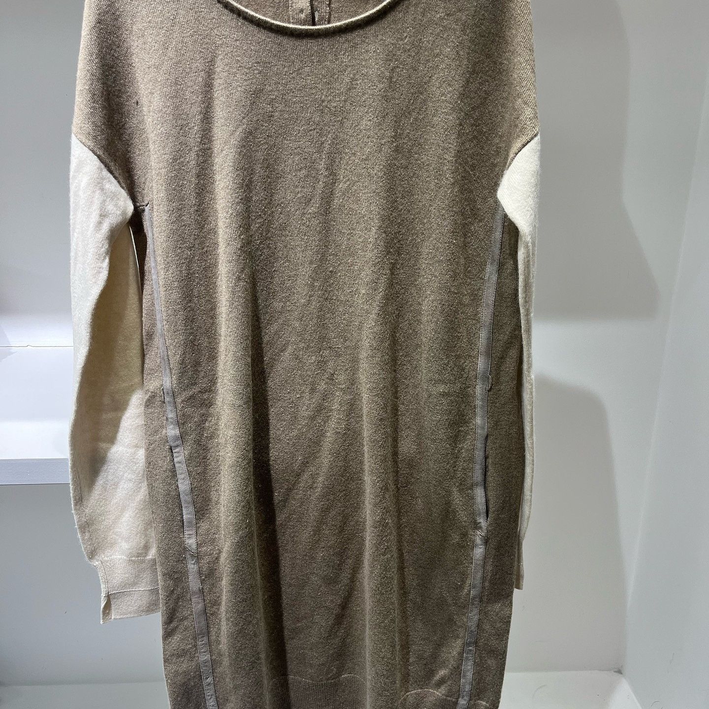 Loro Piana Loro Piana Baby Cashmere Colorblock Dress Size 40 Size S / US 4 / IT 40 - 1 Thumbnail