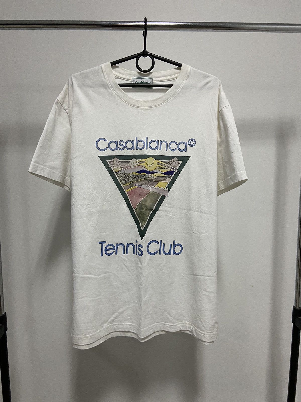Casablanca × Vintage Casablanca tennis club big logo vintage t shirt tee Size US XL / EU 56 / 4 - 1 Thumbnail