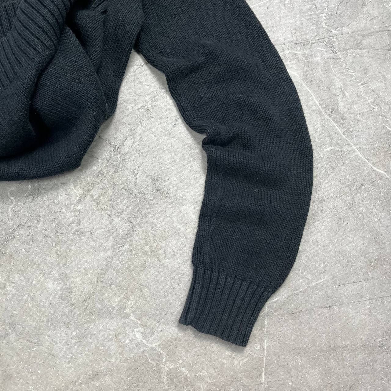Japanese Brand Black Polo Raplh Lauren Black 1/4 Zip Sweatshirt Size M Size US M / EU 48-50 / 2 - 4 Thumbnail