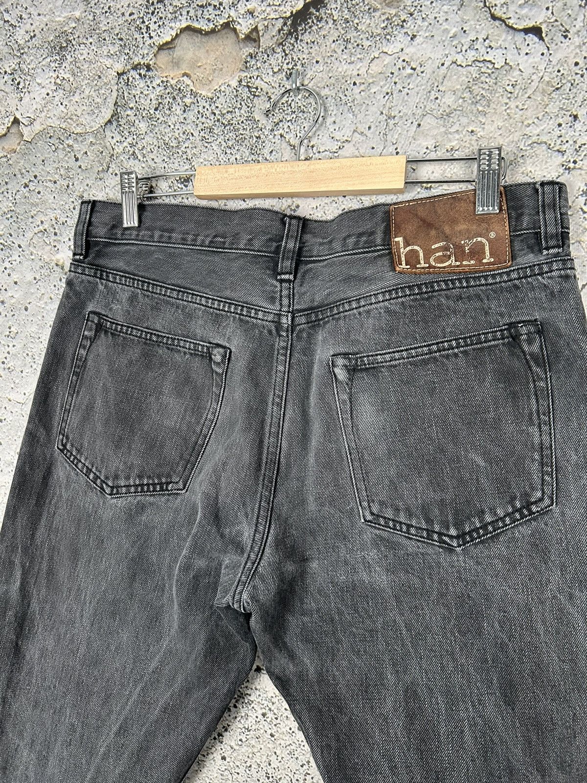 Han Kjobenhavn Han Kjobenhavn Japanese Selvedge Denim Grunge Rock Punk Size US 32 / EU 48 - 6 Thumbnail