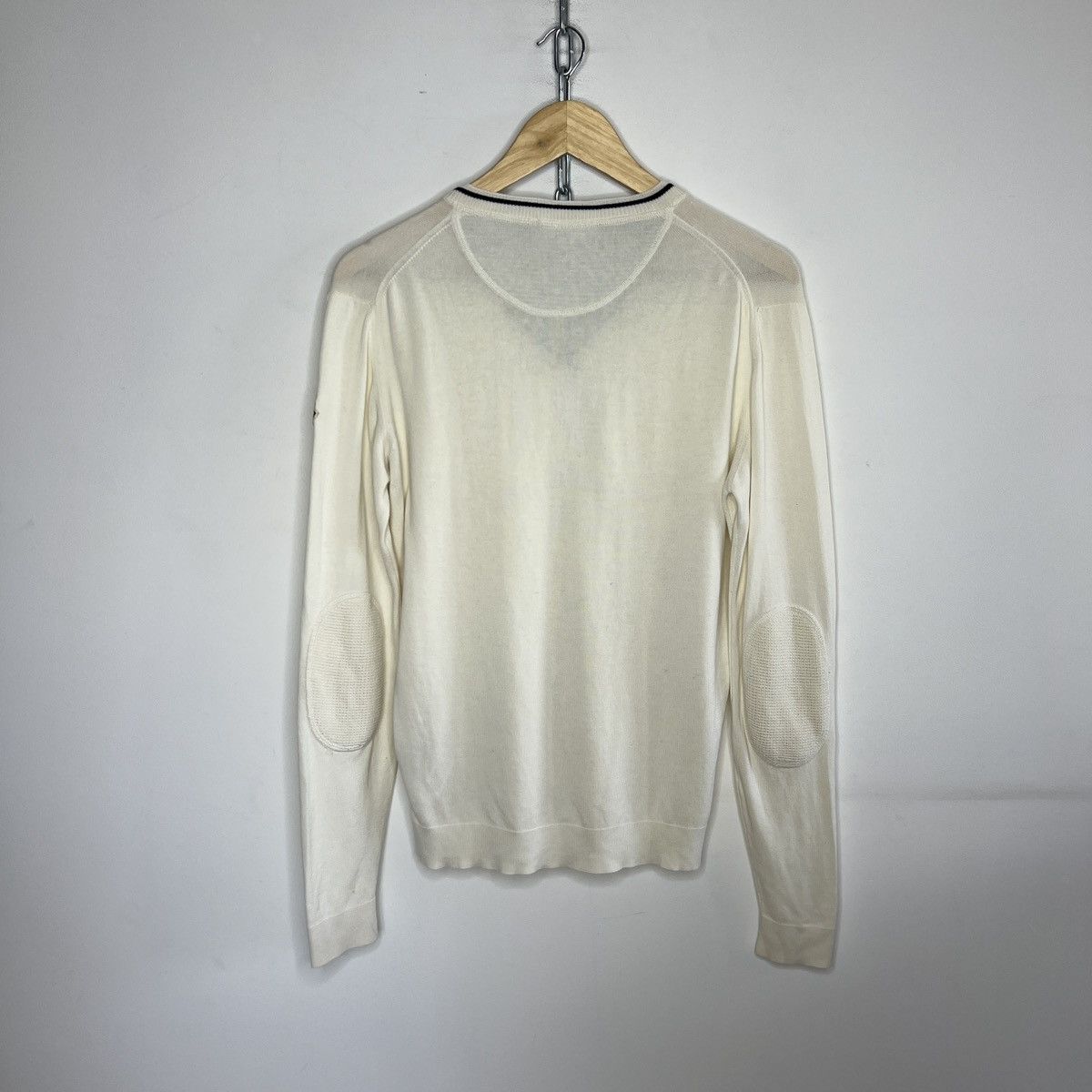 Moncler Moncler vintage wool sweater logo Size M / US 6-8 / IT 42-44 - 10 Thumbnail