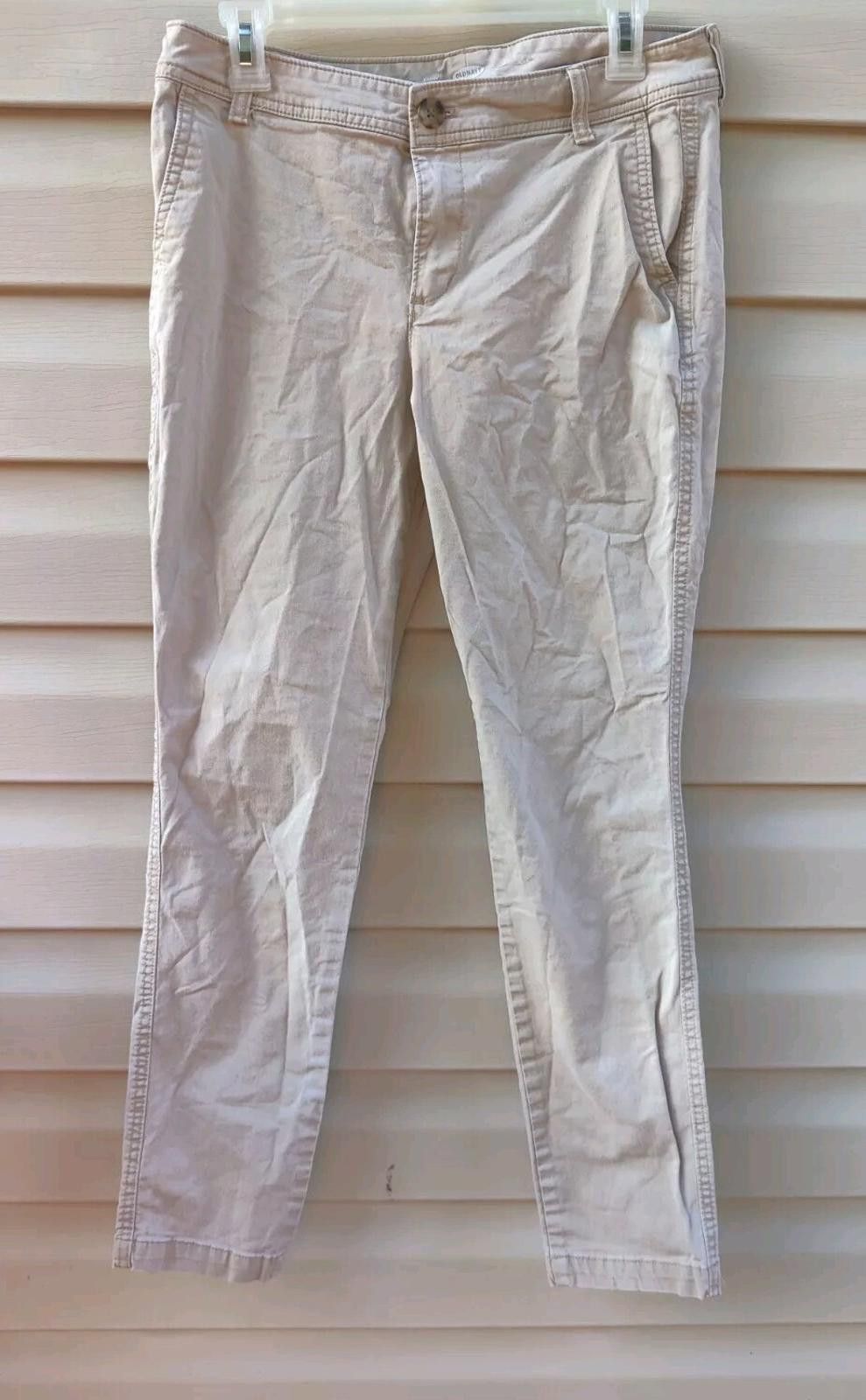 Old Navy Old Navy Skinny Khaki Pants With Pockets Size 8 Regular Flat Size 30" / US 8 / IT 44 - 2 Thumbnail