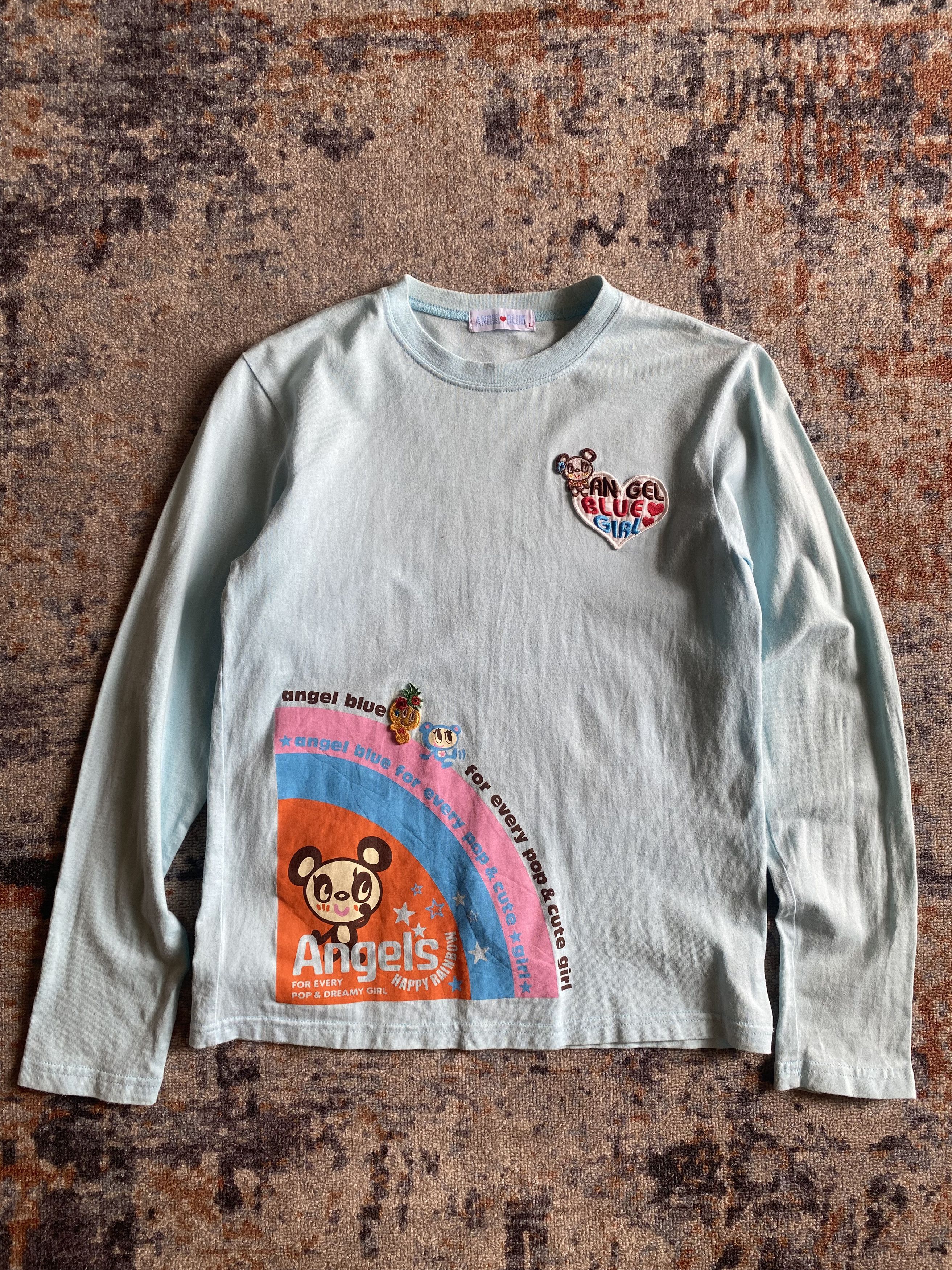 Angel Blue × Japanese Brand × Vintage Angel Blue we love your smile Size S / US 4 / IT 40 - 1 Thumbnail