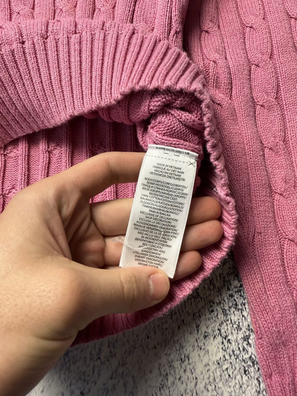 Polo Ralph Lauren Women’s Vintage Polo Ralph Lauren knitted Sweater luxury Size L / US 10 / IT 46 - 11 Thumbnail