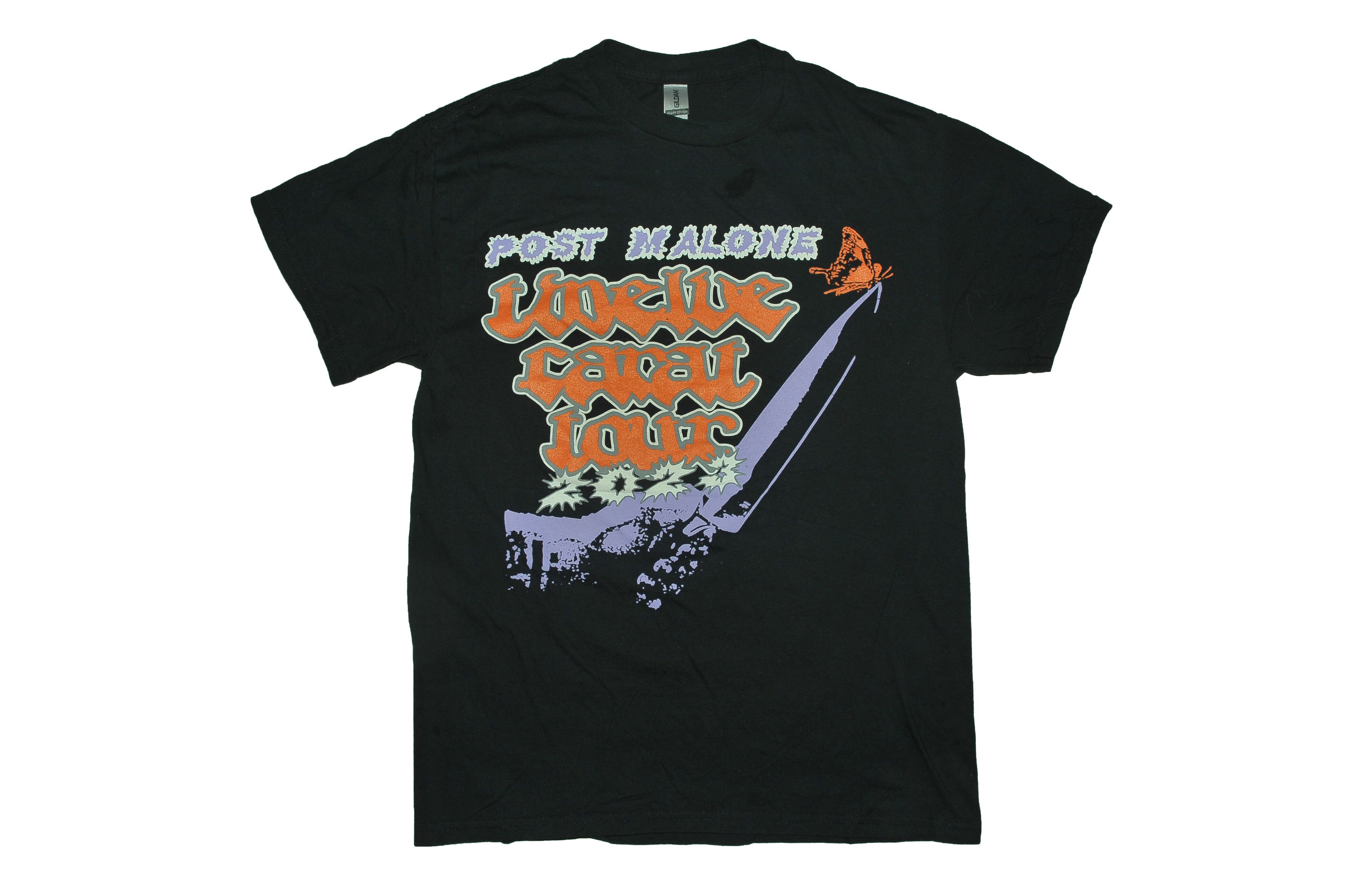 Gildan Post Malone Twelve Carat 2023 Europe Tour T-shirt Size US S / EU 44-46 / 1 - 1 Thumbnail