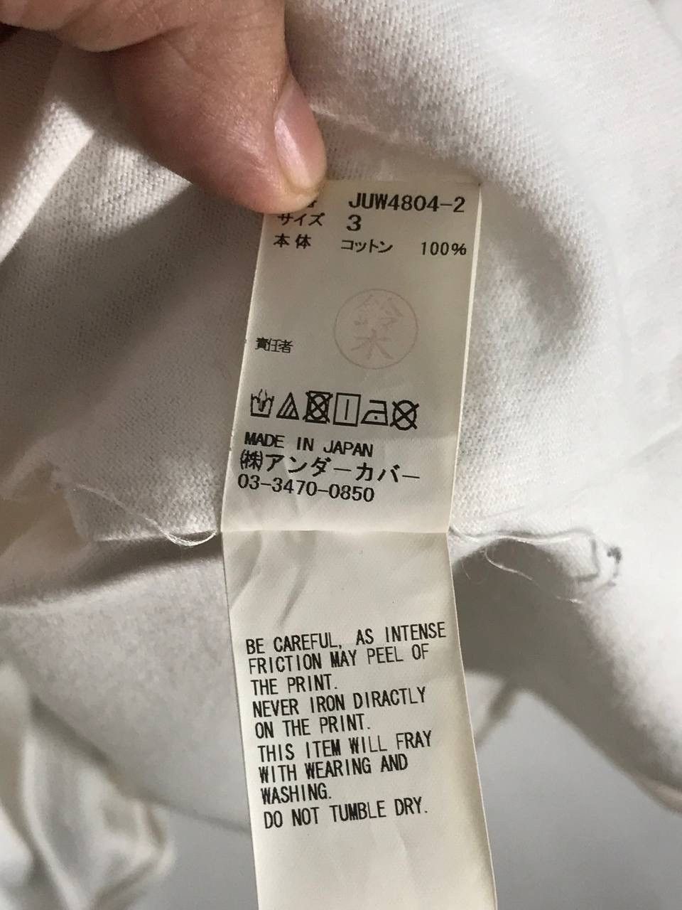 Undercover Rare Design two sidedness john undercover distress design Size US XL / EU 56 / 4 - 8 Thumbnail