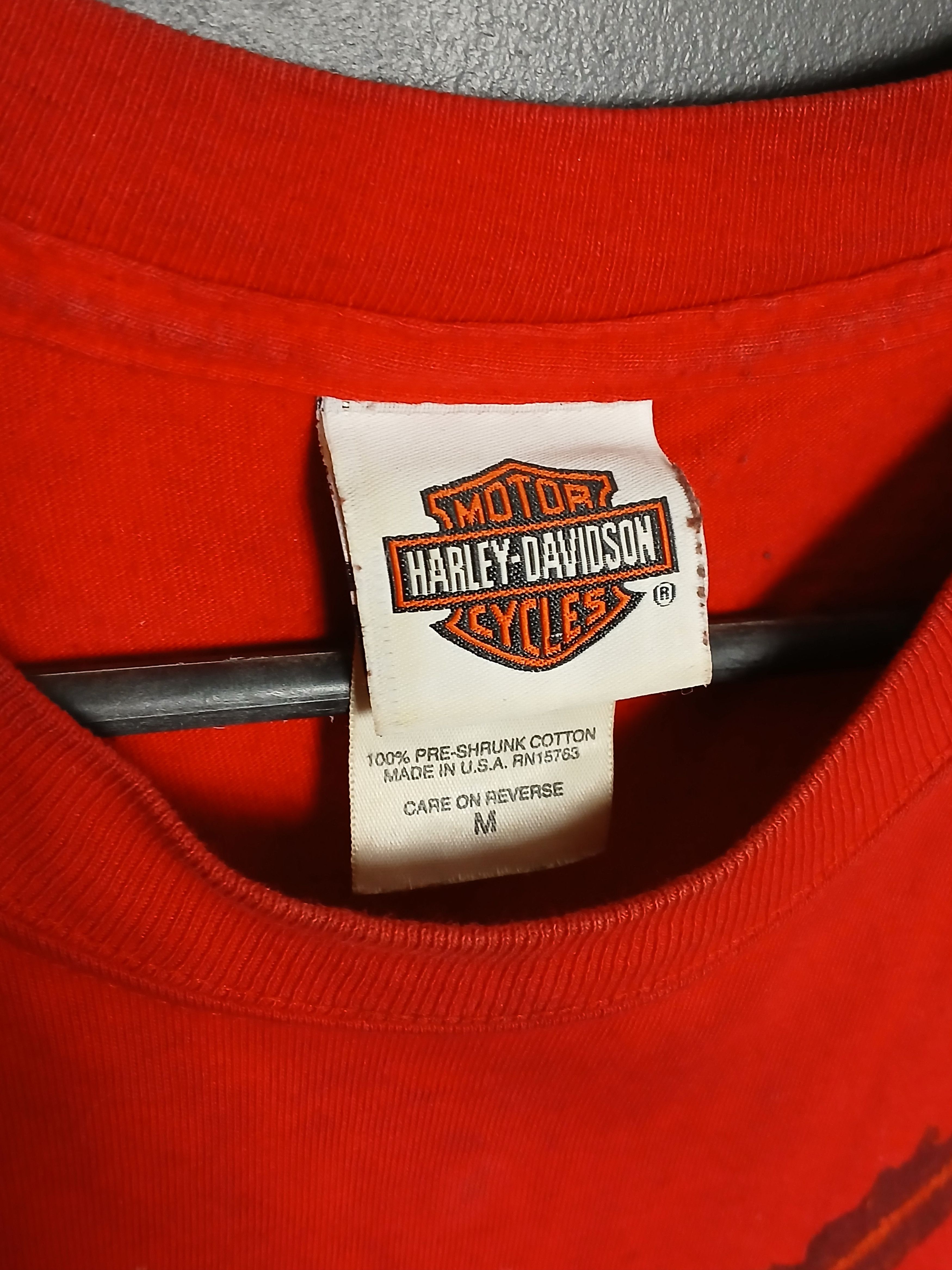 Harley Davidson × Vintage Vintage 2006 Harley Davidson Racing Moto T-Shirt Size US M / EU 48-50 / 2 - 16 Thumbnail