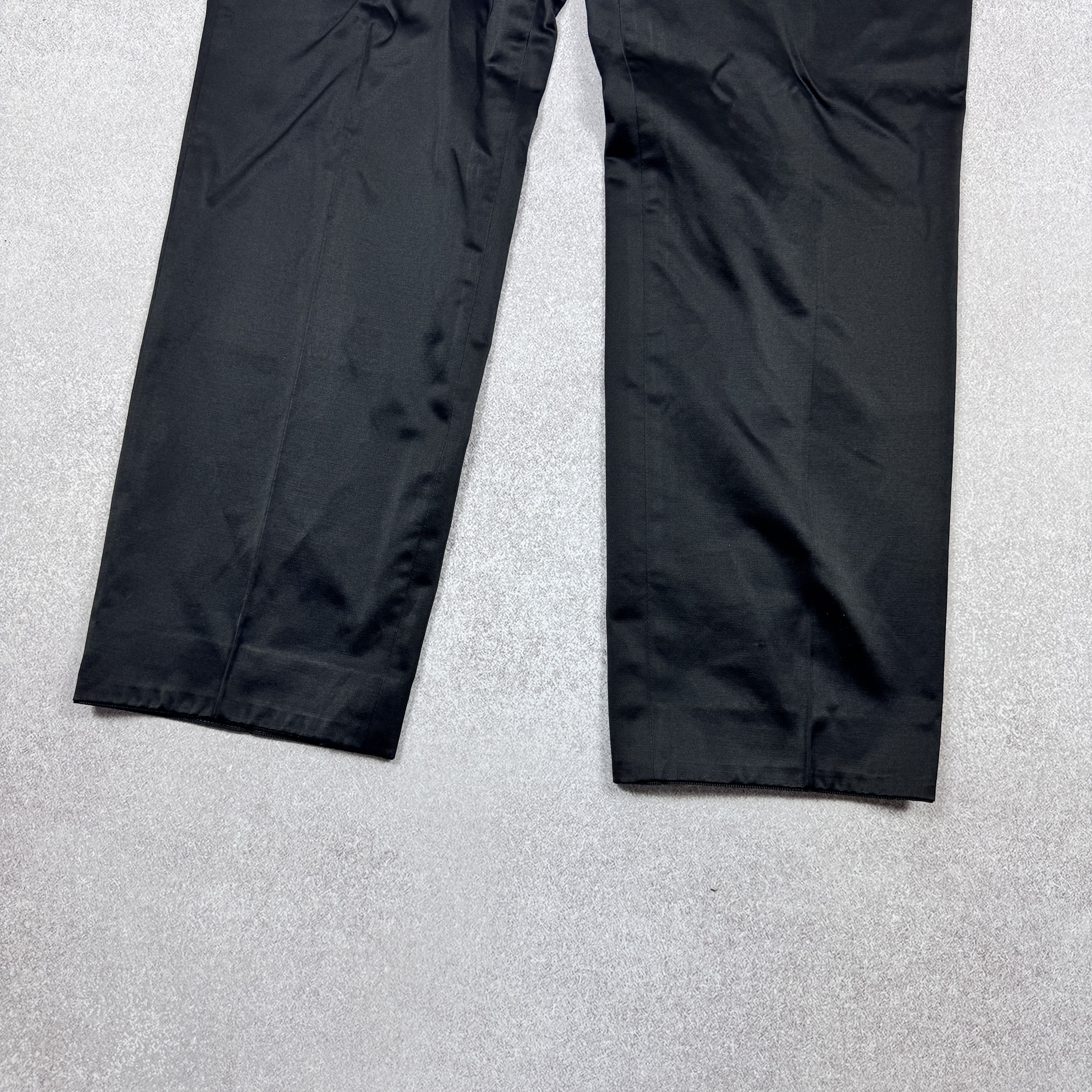 Hugo Boss Men`s HUGO BOSS Alko/Heise Black Shiny Slim Fit Suit Size 50 Size 40R - 7 Thumbnail