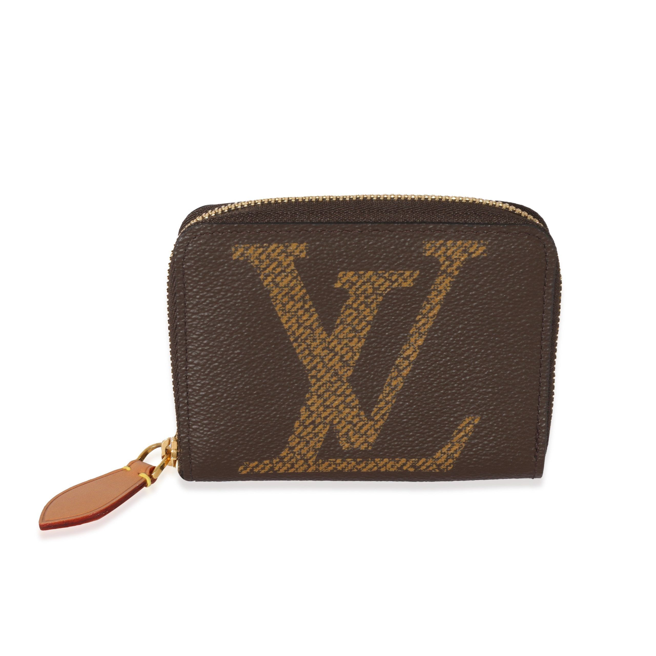 Louis Vuitton Monogram Giant Canvas Zippy Coin Purse