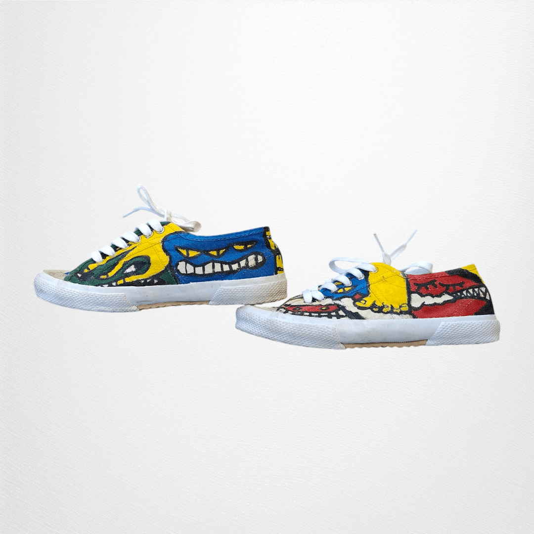 Comme des Garcons Comme des Garcons x Maccheronian hand painted Size US 4 / IT 34 - 3 Thumbnail