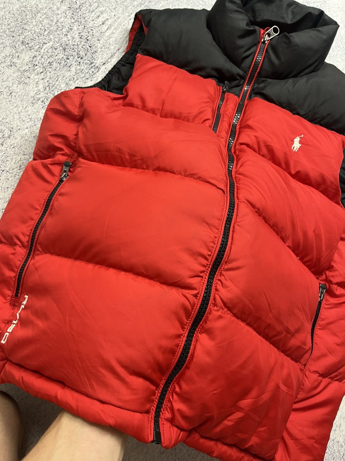 Vintage Polo Ralph Lauren Goose Down Puffer Vest RL/150 Rare