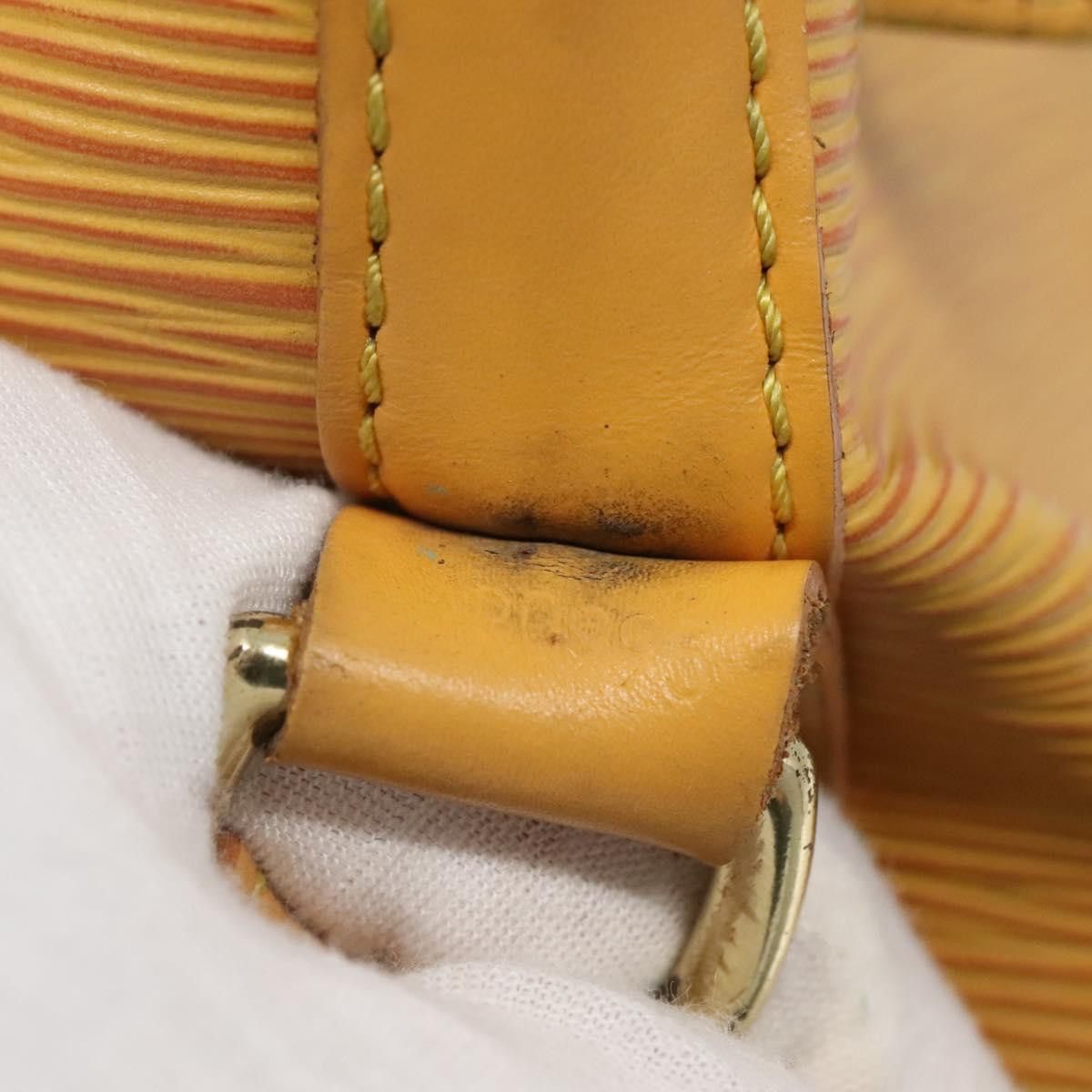 Louis Vuitton LOUIS VUITTON Epi Petit Noe Shoulder Bag Yellow M44109 Size ONE SIZE - 12 Thumbnail