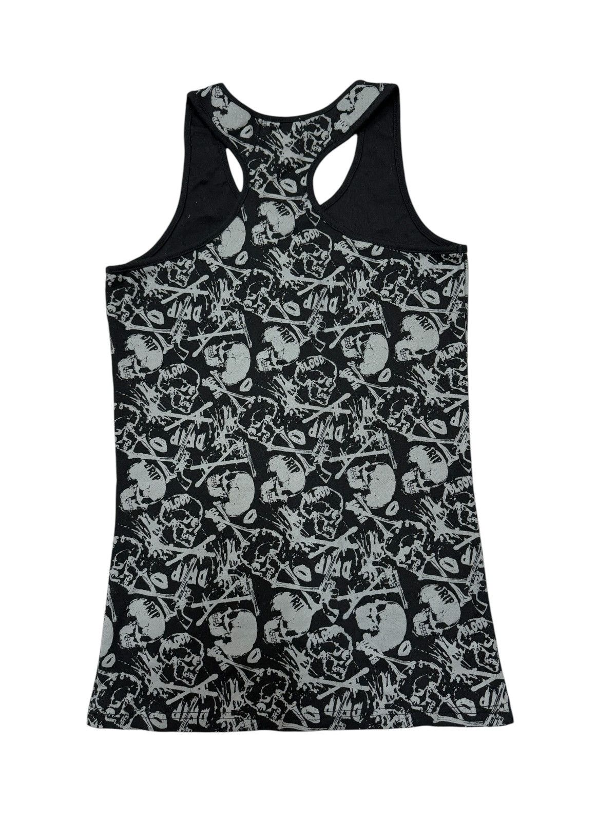 Japanese Brand Banana Trip Skull Overprint Tank Top Shirt Size US XS / EU 42 / 0 - 2 Thumbnail