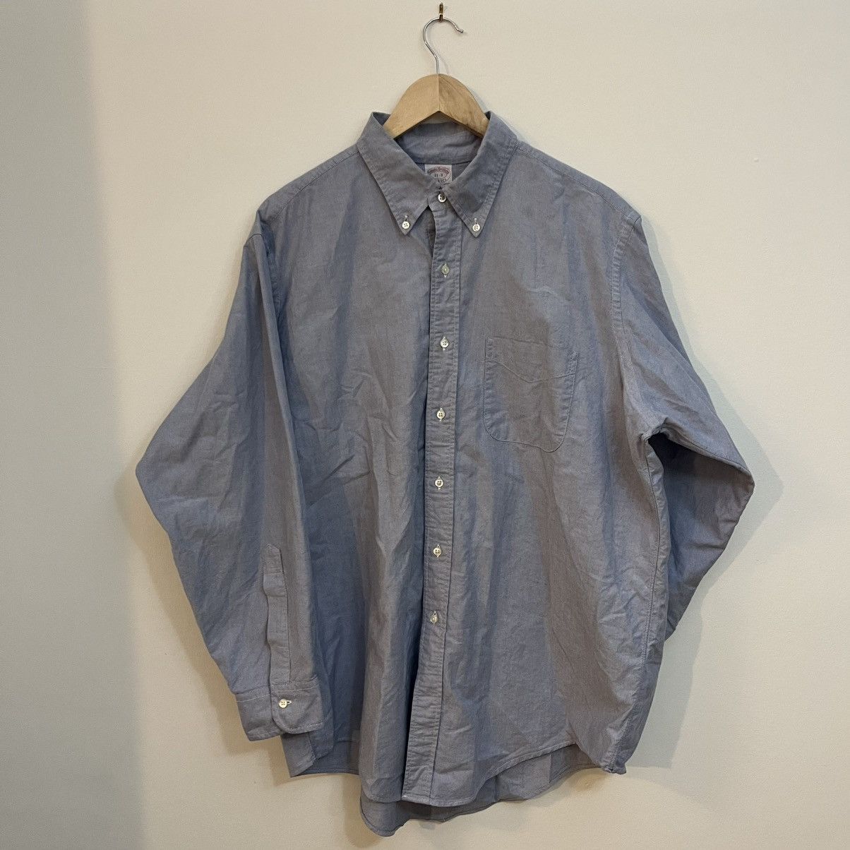 Brooks Brothers Brooks Brothers made in USA cotton oxford Size US XL / EU 56 / 4 - 1 Thumbnail