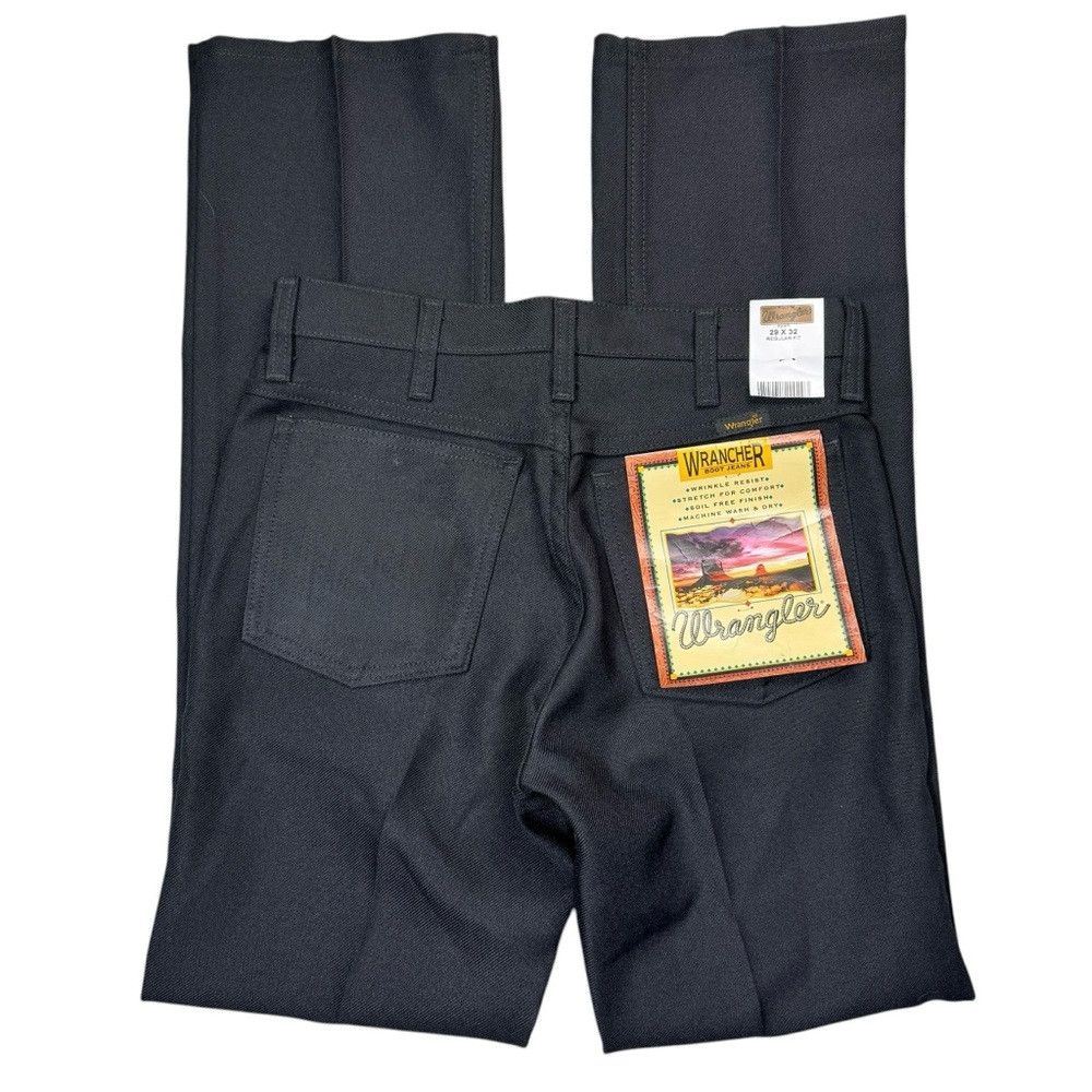 Wrangler NWT New Wrangler Wrancher Dress Black Jeans Size 29 x 32 Size US 29 - 5 Thumbnail