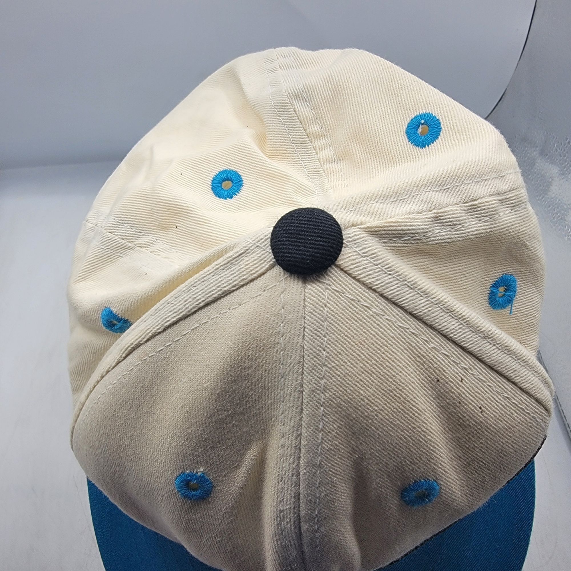 Fox Racing Fox Racing Small Medium White Blue Fitted Hat Motorcycles Mo Size ONE SIZE - 9 Thumbnail