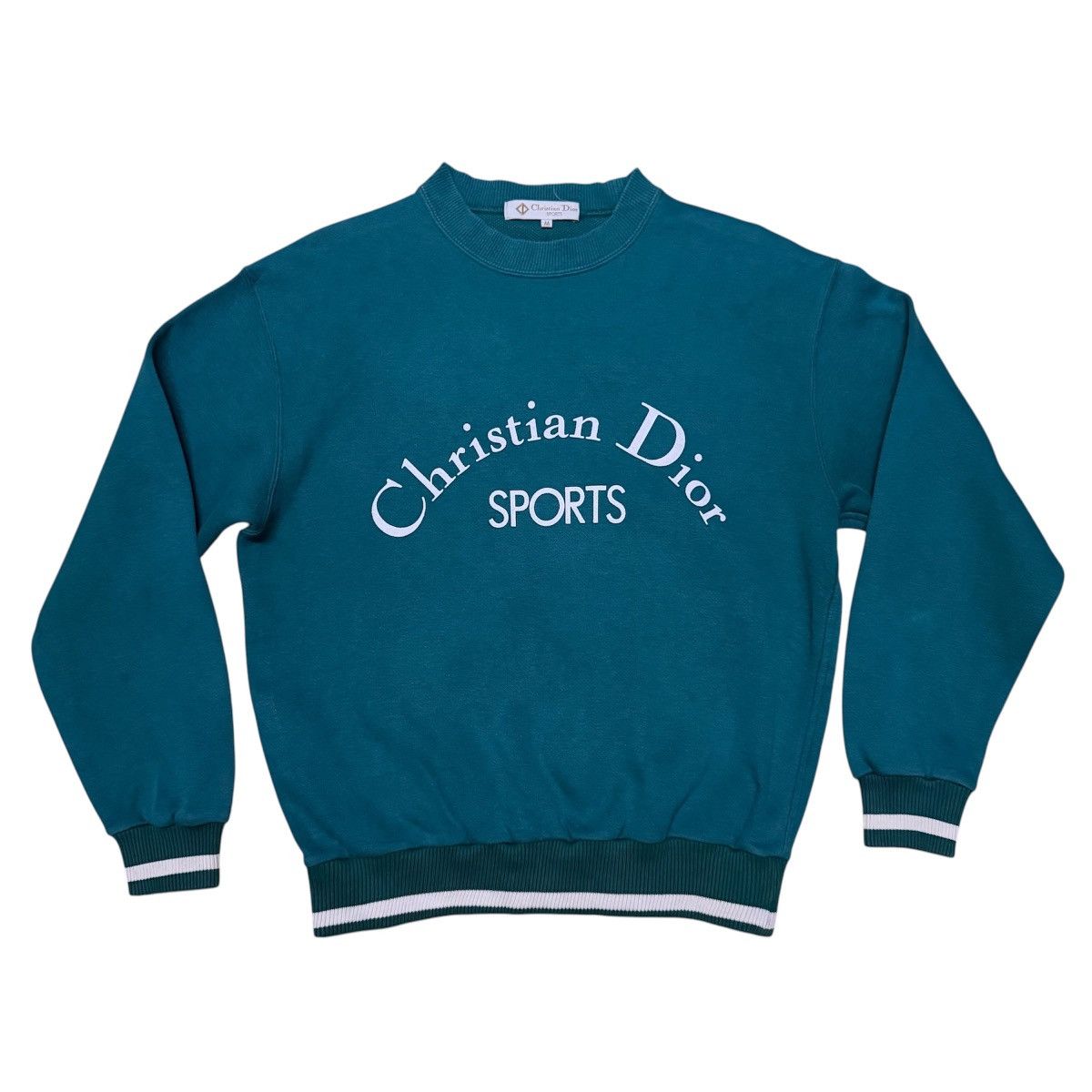 Christian Dior Monsieur Vintage Christian Dior Sports Big Logo Sweatshirt Size US M / EU 48-50 / 2 - 1 Thumbnail