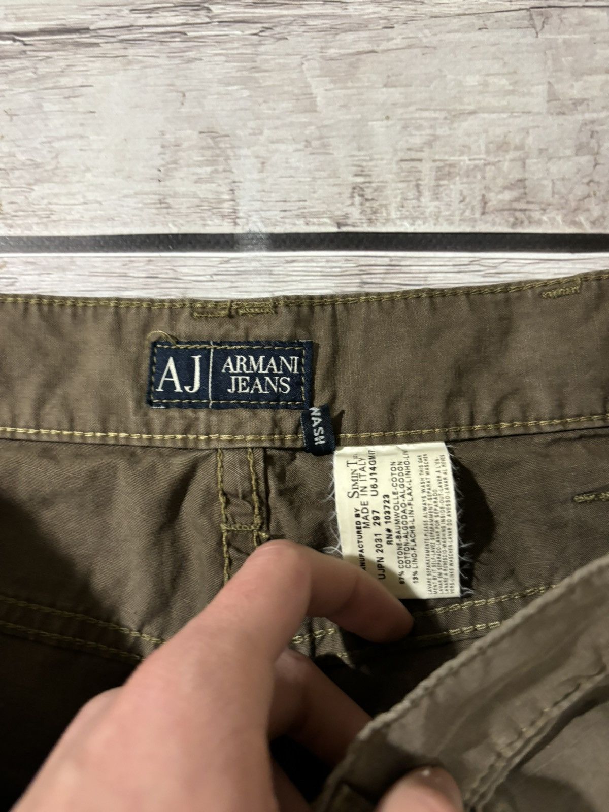 Emporio Armani × Hysteric Glamour × Japanese Brand VTG Rick Owen’s Travis Scott Style Baggy Jeans Size US 32 / EU 48 - 6 Thumbnail