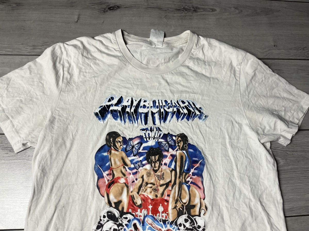 Playboi Carti Playboi Carti self-titled concert tour merch tshirt XLarge Size US XL / EU 56 / 4 - 3 Thumbnail