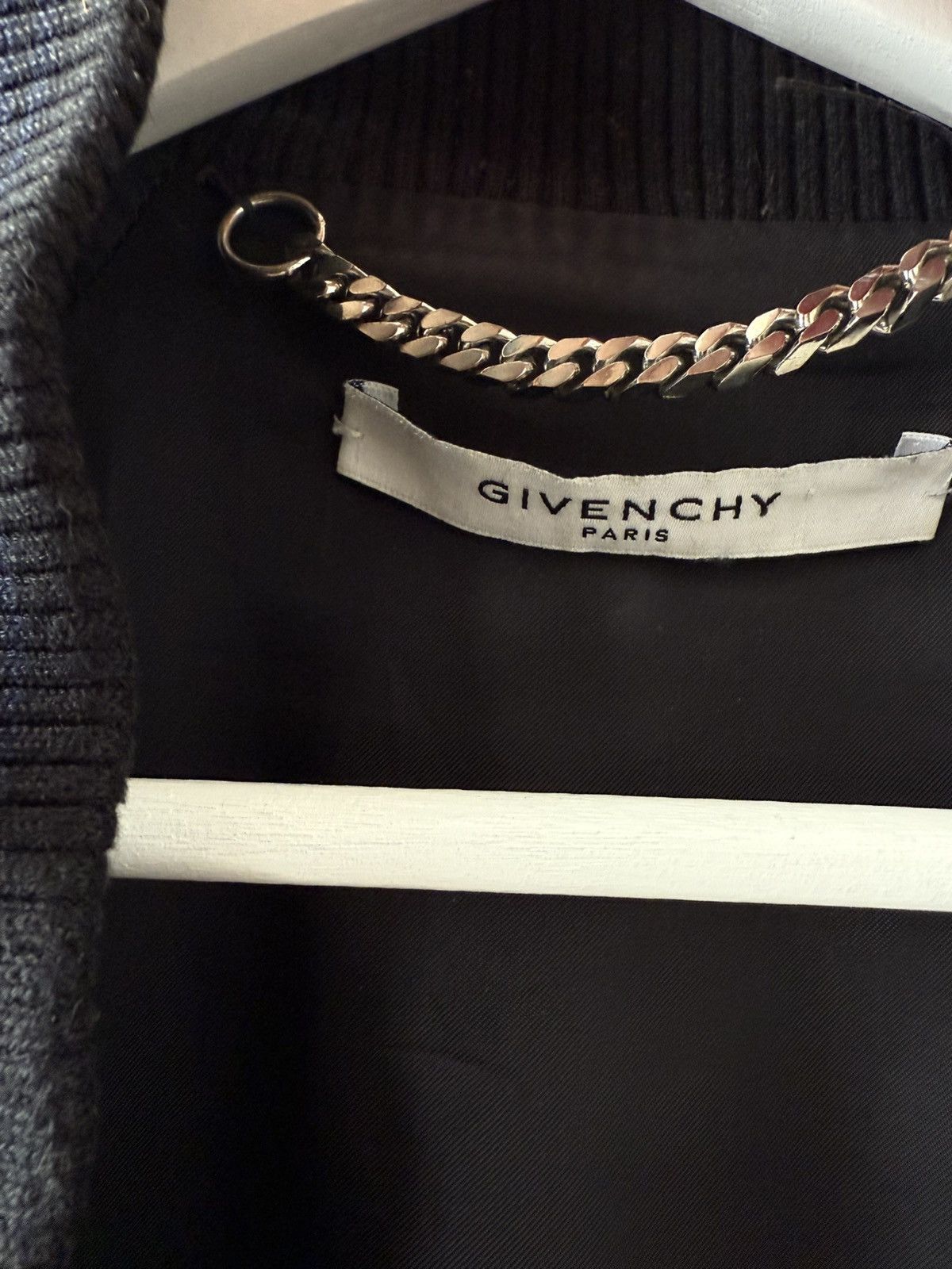 Givenchy Givenchy lambskin jacket blouson bomber silk jacket Size US L / EU 52-54 / 3 - 2 Thumbnail