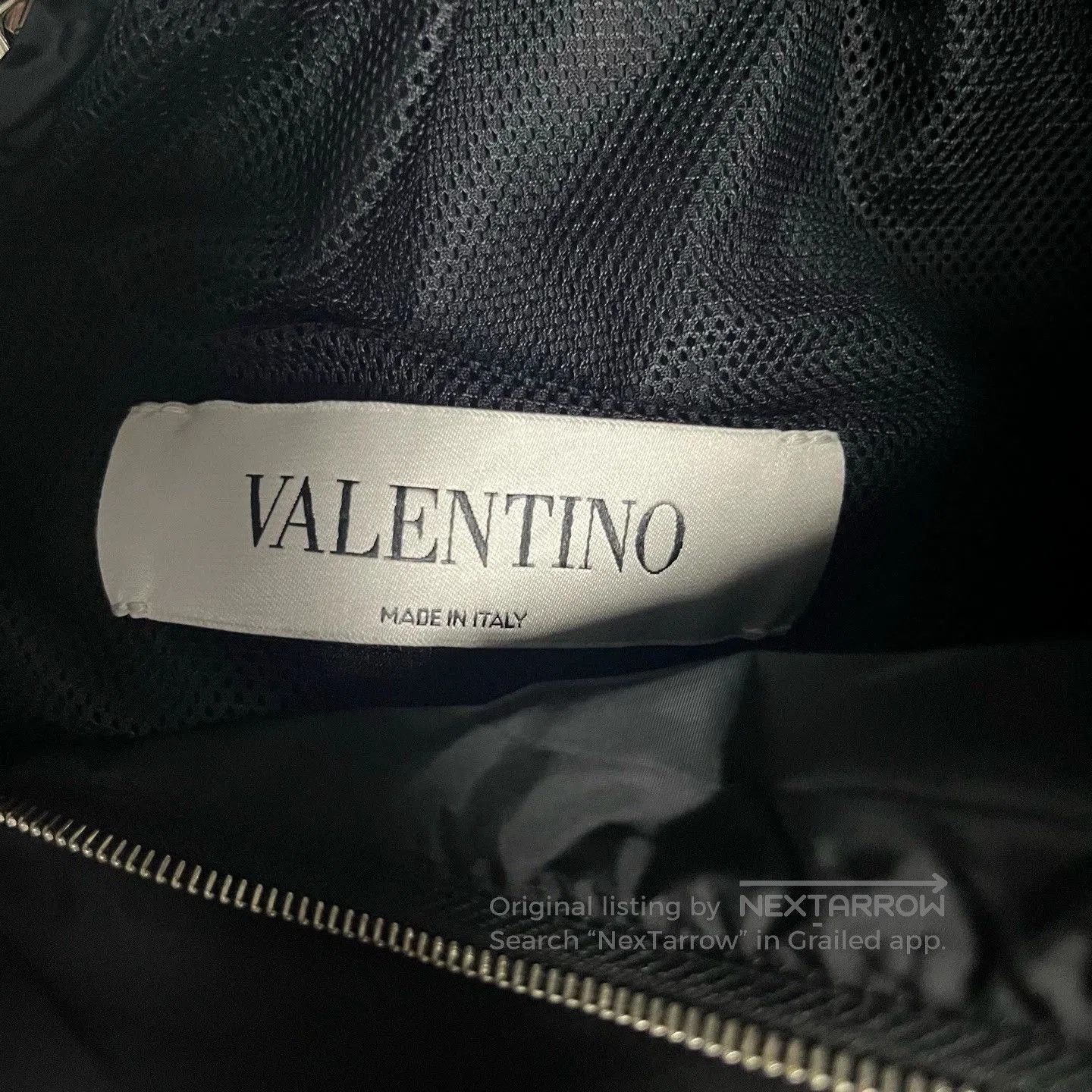 Valentino Valentino Black Letter Patch Hooded Jacket. Size US L / EU 52-54 / 3 - 3 Thumbnail