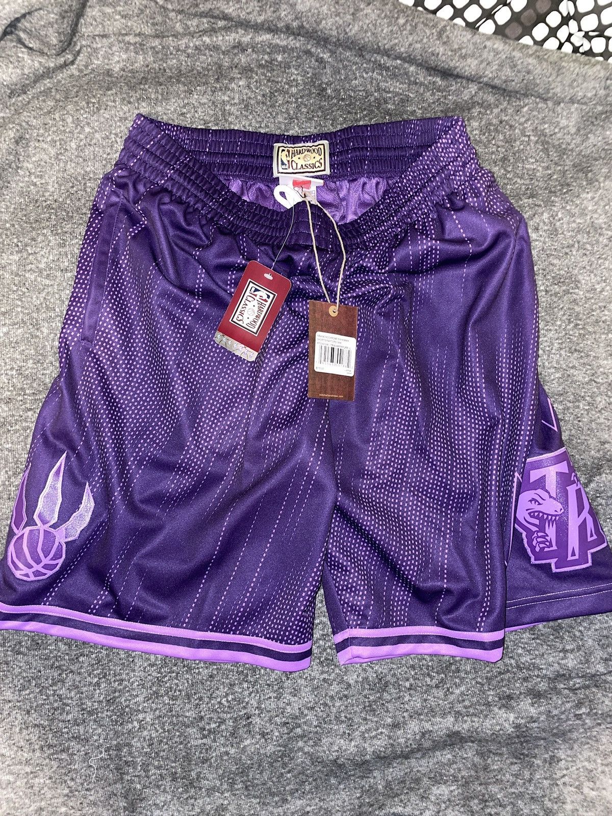 Mitchell & Ness Toronto Raptors Monochrome Shorts Size US 36 / EU 52 - 1 Thumbnail