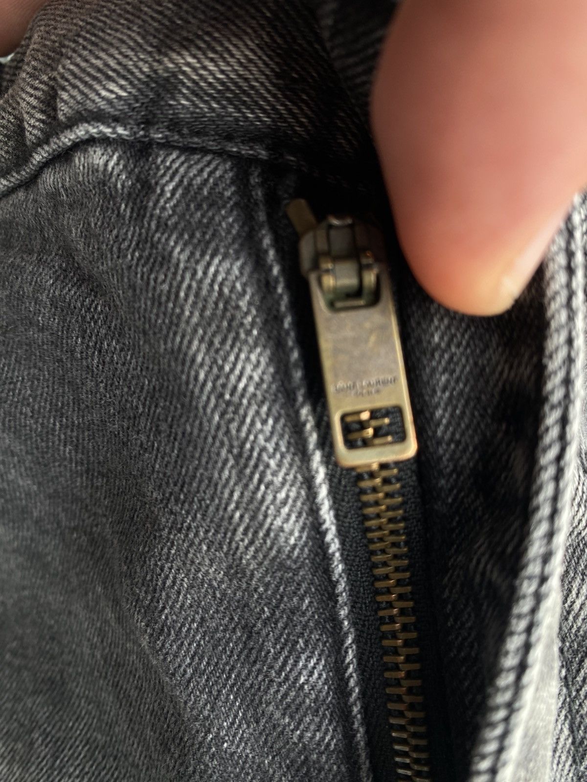 Saint Laurent Paris Saint Laurent Washed Hedi Slimane Jeans Made In Japan Size US 30 / EU 46 - 5 Thumbnail