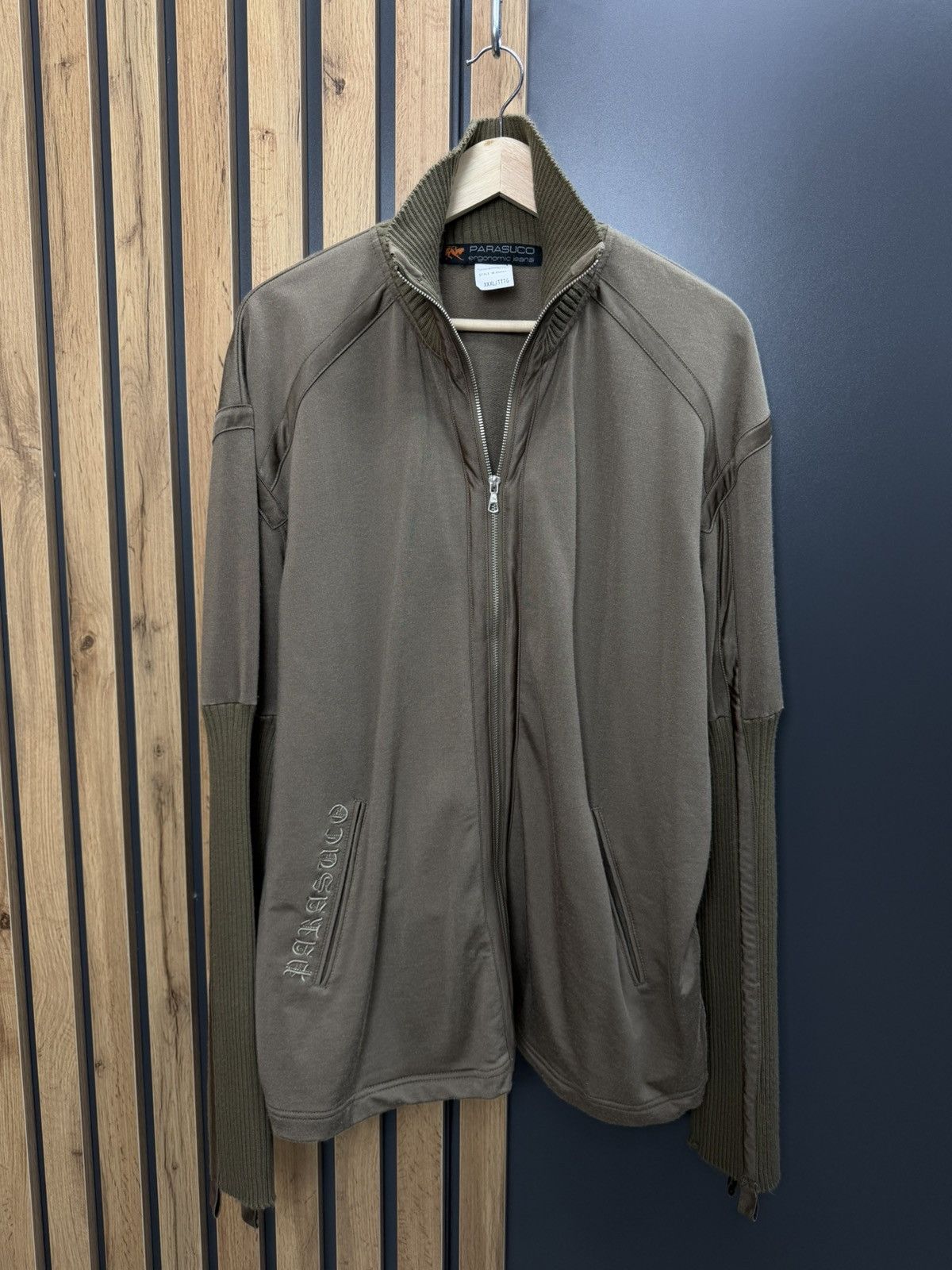 Parasuco Parasuco Ergonomic Jeans Zip-Up Sweater Size XXXL Size US XXL / EU 58 / 5 - 1 Thumbnail