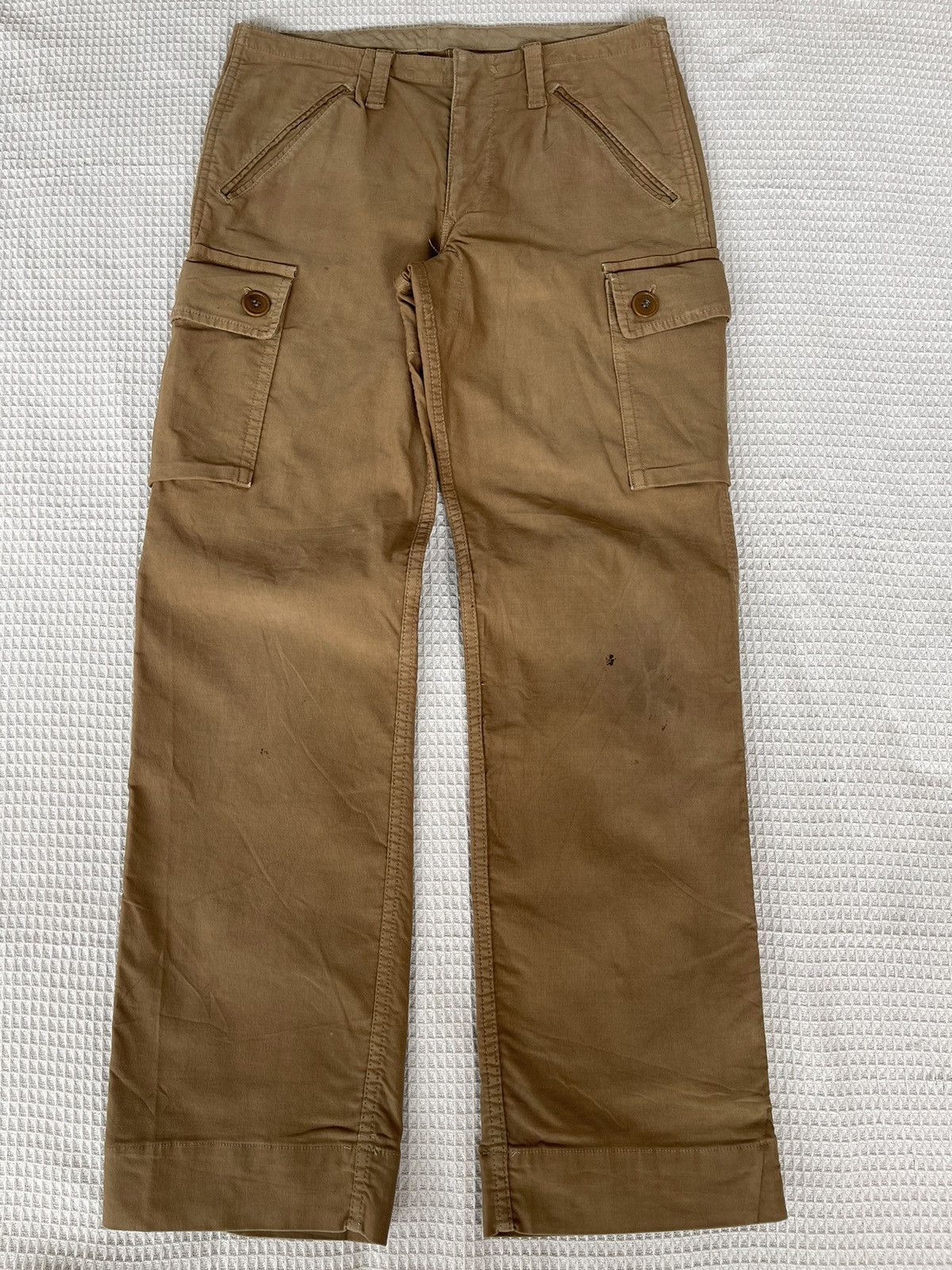 HOLLYWOOD RANCH MARKET Vintage’90s🔥HR MARKET BUZZ RICKSON🔥Extra Heavy Cargo Pants Size US 31 - 1 Thumbnail