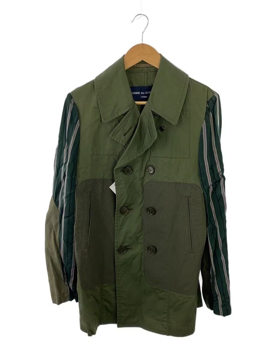Comme des Garcons Homme 2009 Striped Sleeve Jacket Size US S / EU 44-46 / 1 - 1 Thumbnail