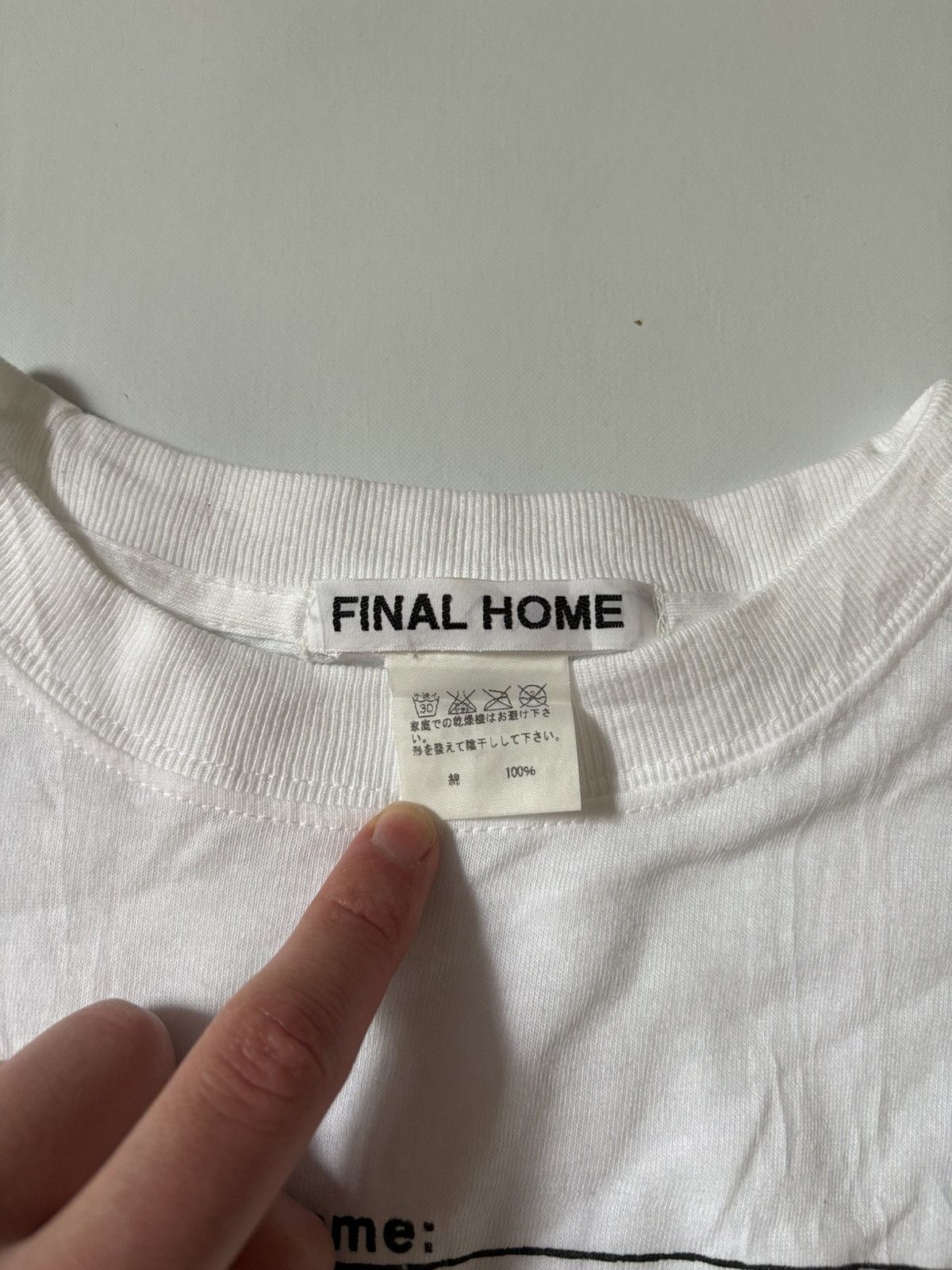 Final Home Final Home White Survival Tee Size US S / EU 44-46 / 1 - 2 Thumbnail
