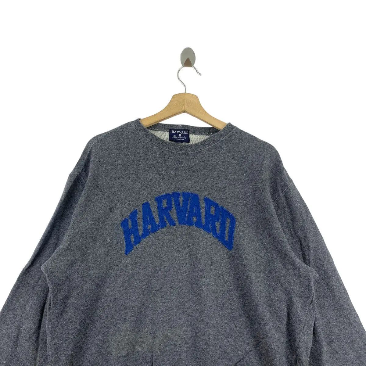 Vintage Vintage HARVARD UNIVERSITY VERITAS Sweatshirt Sweater Size L / US 10 / IT 46 - 2 Thumbnail