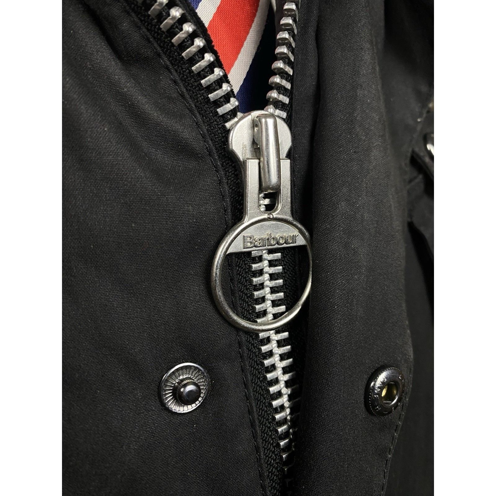 Barbour Barbour International Duke Men's Black Waxed Motorcycle Jack Size US L / EU 52-54 / 3 - 10 Thumbnail