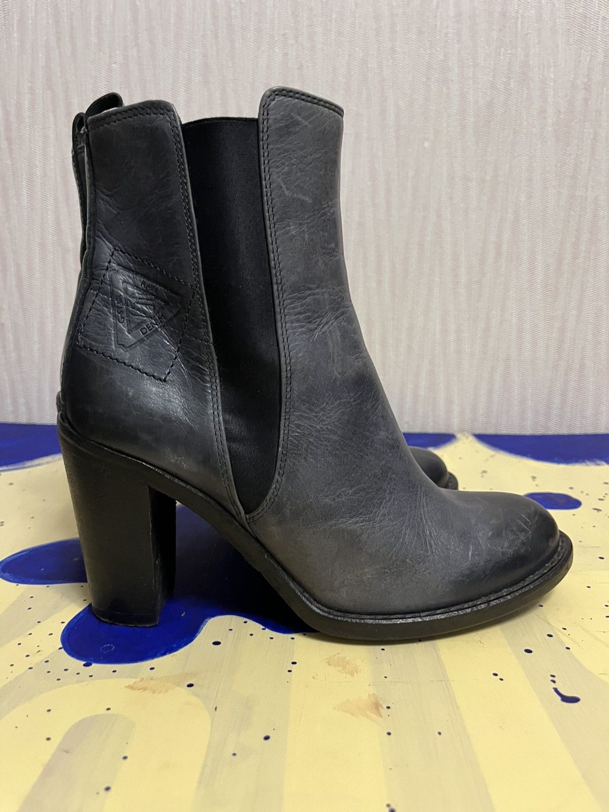 G-Star Avantgarde washed leather g-star raw heelboots Size US 6 / IT 36 - 5 Thumbnail