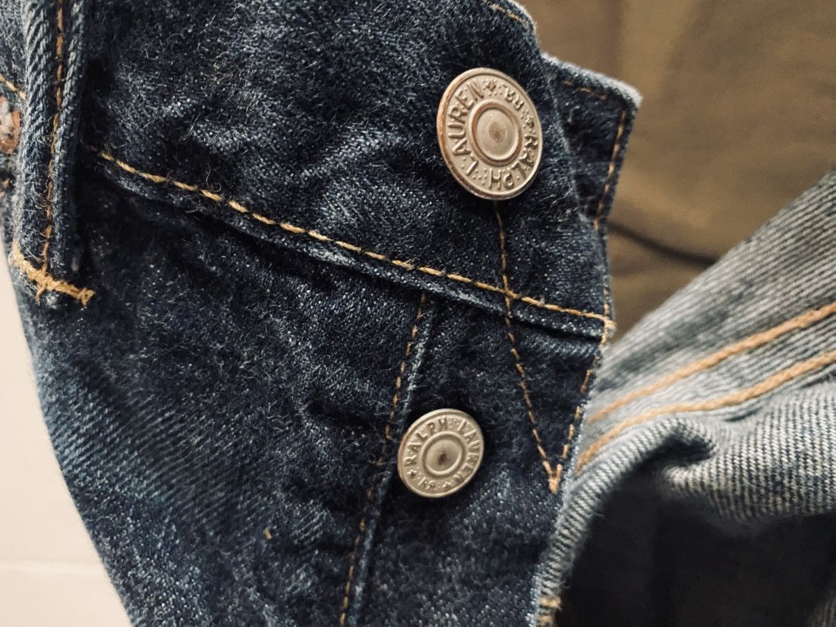 RRL Ralph Lauren RRL Slim Fit American Selvedge Still Water Wash 2 Jeans 32 Size US 32 / EU 48 - 8 Thumbnail
