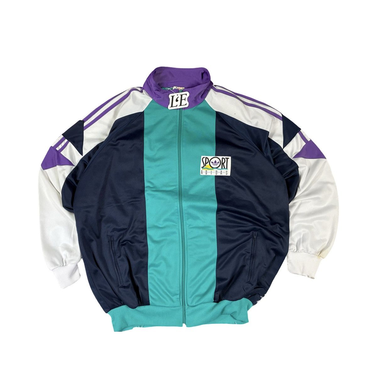 Adidas Mens Adidas 90s Sport Team Vintage Tracksuit Set Size XL Size US XL / EU 56 / 4 - 2 Thumbnail