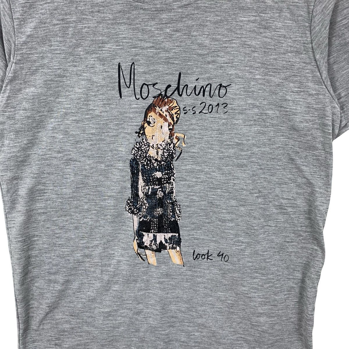 Moschino MOSCHINO x 25ANS 2013 Sprint Summer Tee Shirt Top Magazine Size S / US 4 / IT 40 - 5 Thumbnail