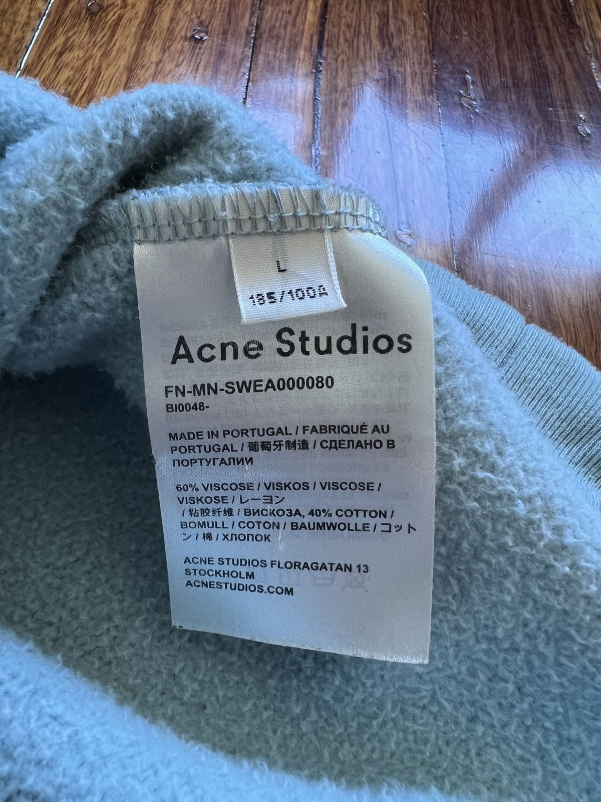Acne Studios Acne Studios MockNeck Crewneck Jumper Size US L / EU 52-54 / 3 - 4 Thumbnail