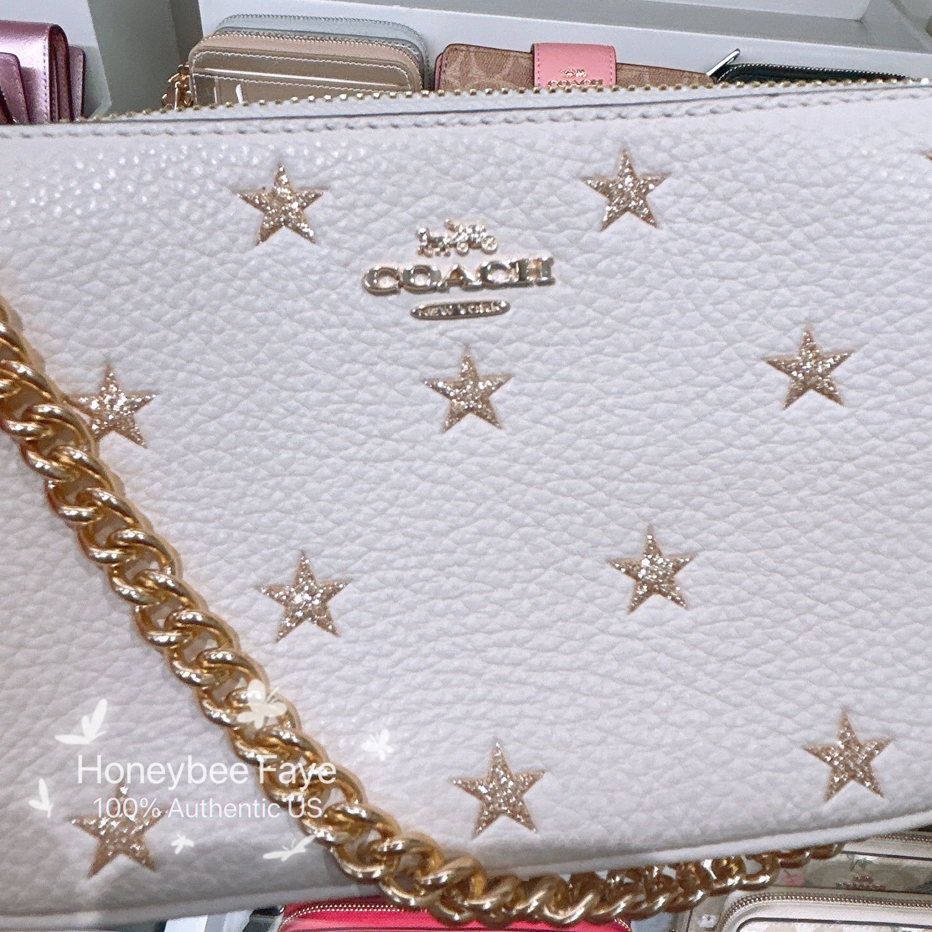 Coach Nolita 19 With Star Print CW409 Size ONE SIZE - 8 Thumbnail