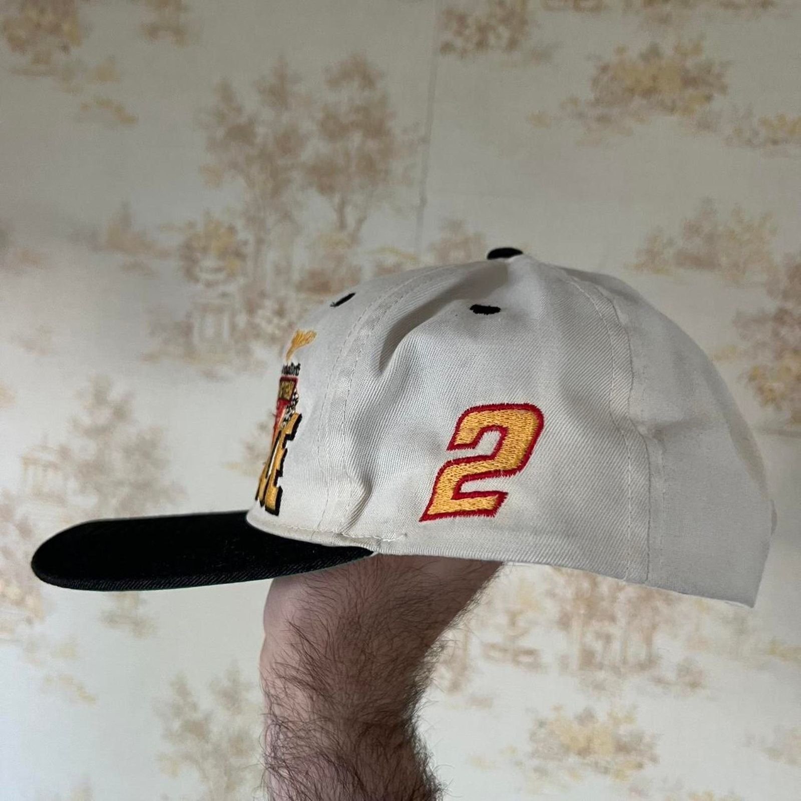 Vintage Vintage 90s Rusty Wallace NASCAR Hat | Miller Genuine Draft Size ONE SIZE - 3 Thumbnail