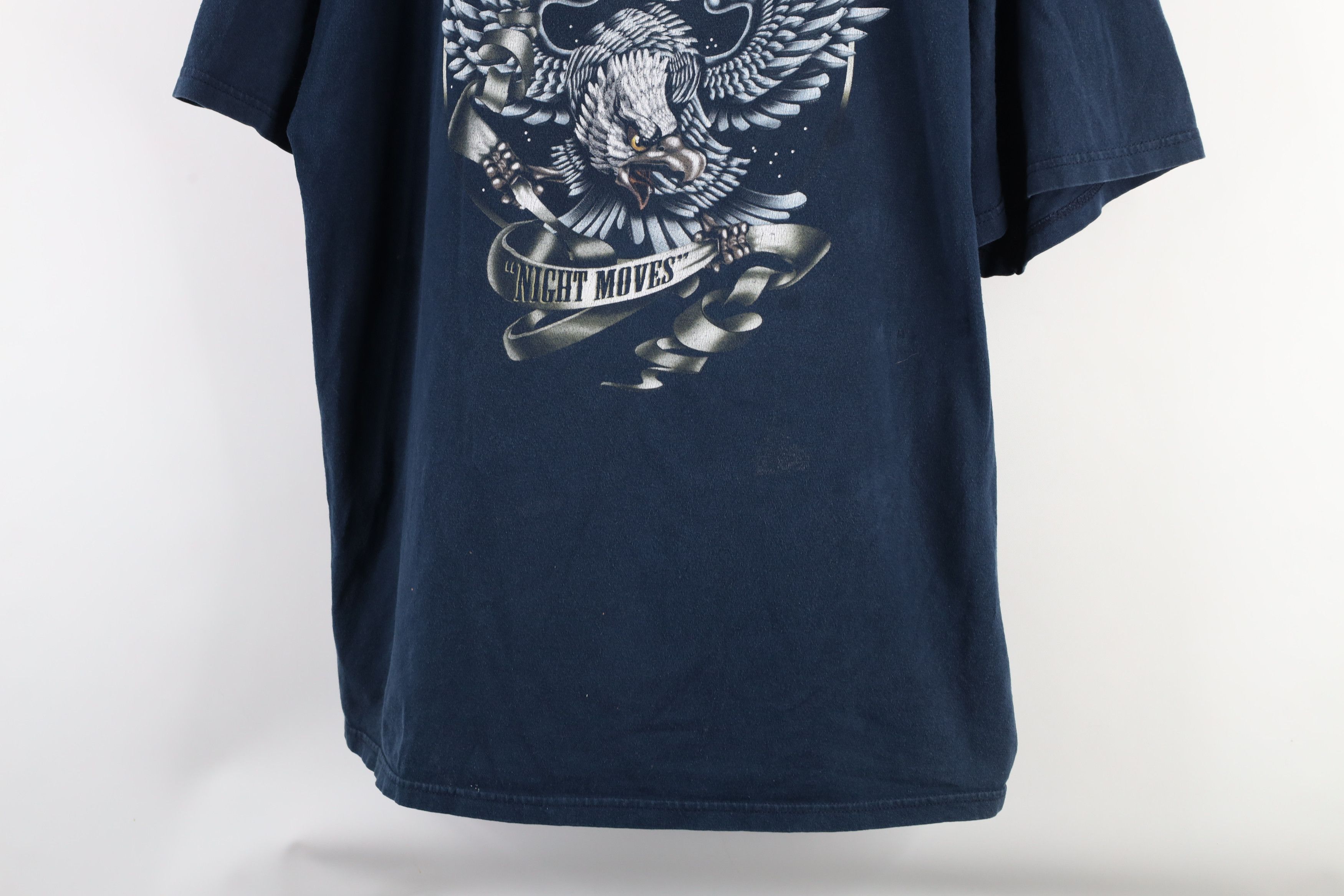 Vintage Vintage Y2K Seger And The Silver Bullet Band T-Shirt Blue Size US XL / EU 56 / 4 - 3 Thumbnail