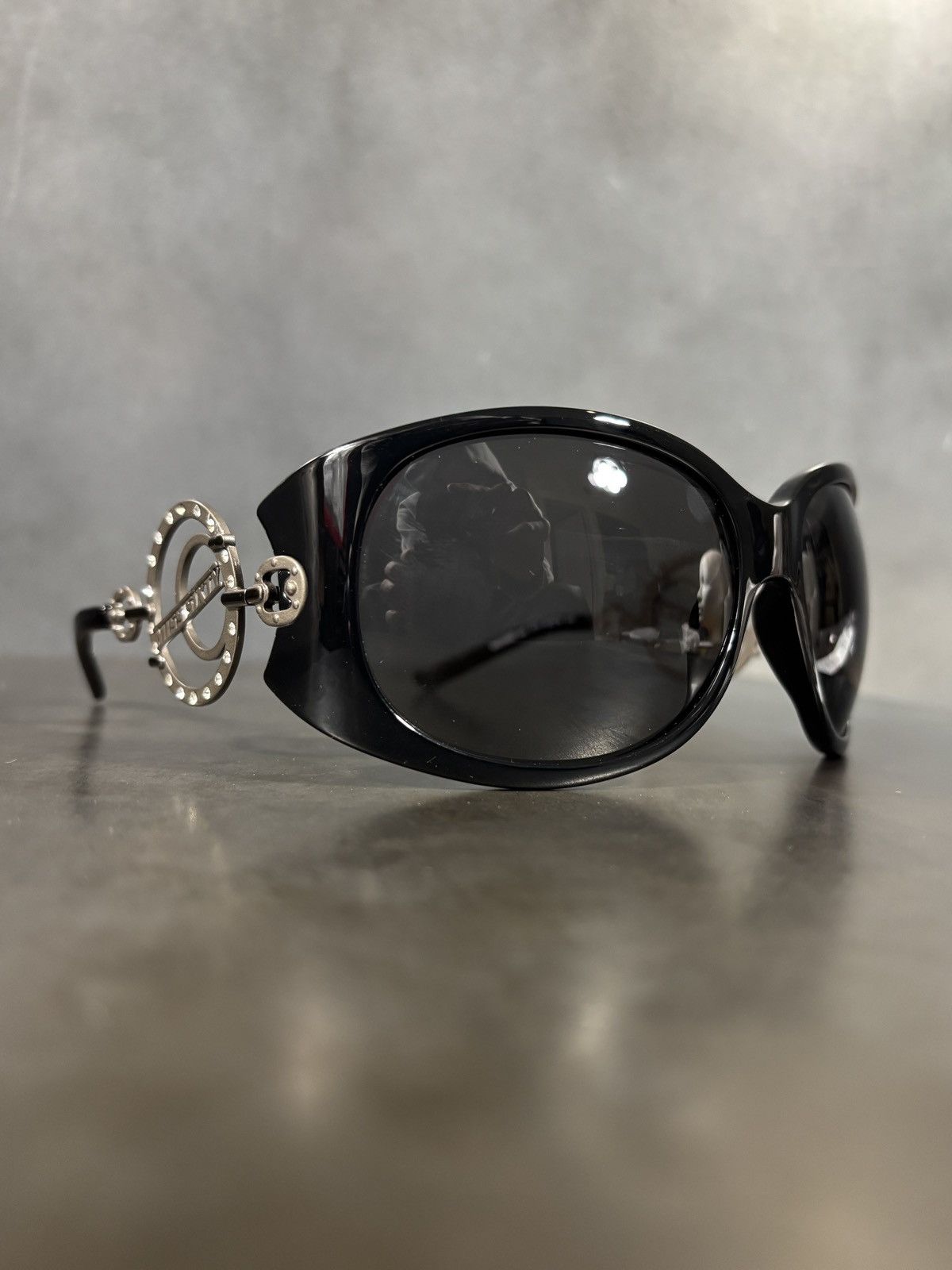 Miss Sixty Vintage Miss Sixty Sunglasses Y2K 2000s Oversized Rhinestone Size ONE SIZE - 1 Thumbnail