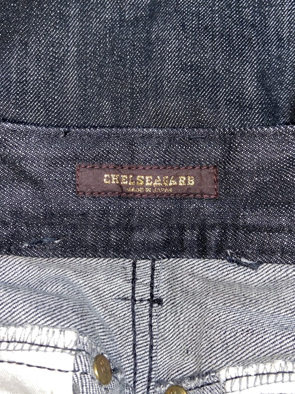 Designer × If Six Was Nine × Japanese Brand CHELSEAGARB Black Long Pants Size US 27 - 15 Thumbnail