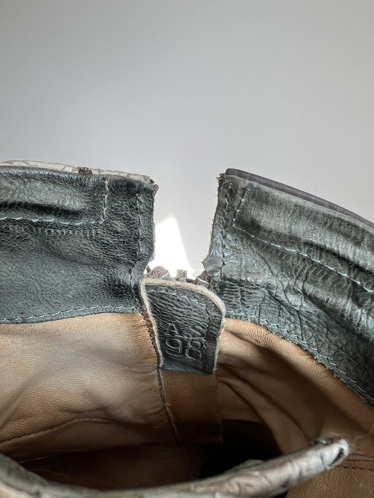 A.S.98 × Guidi A.S 98 Avant Garde Leather Airstep Shoes Boots Size US 8 / IT 38 - 9 Thumbnail