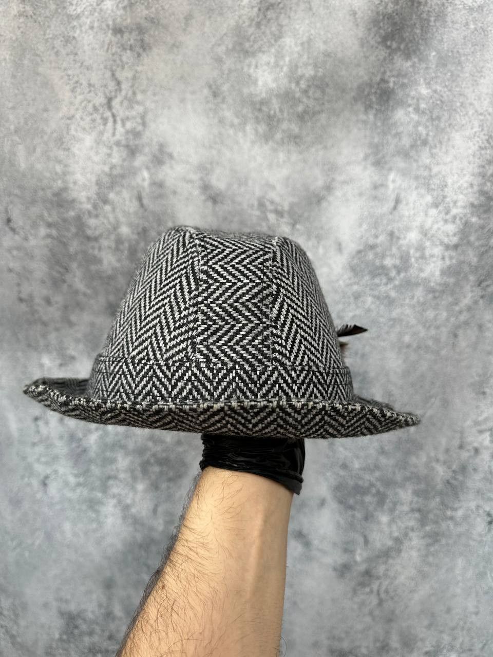 Kangol × Vintage KANGOL Hunting Tweed Gray Hat Made in Great Britain Vintage Size ONE SIZE - 2 Thumbnail