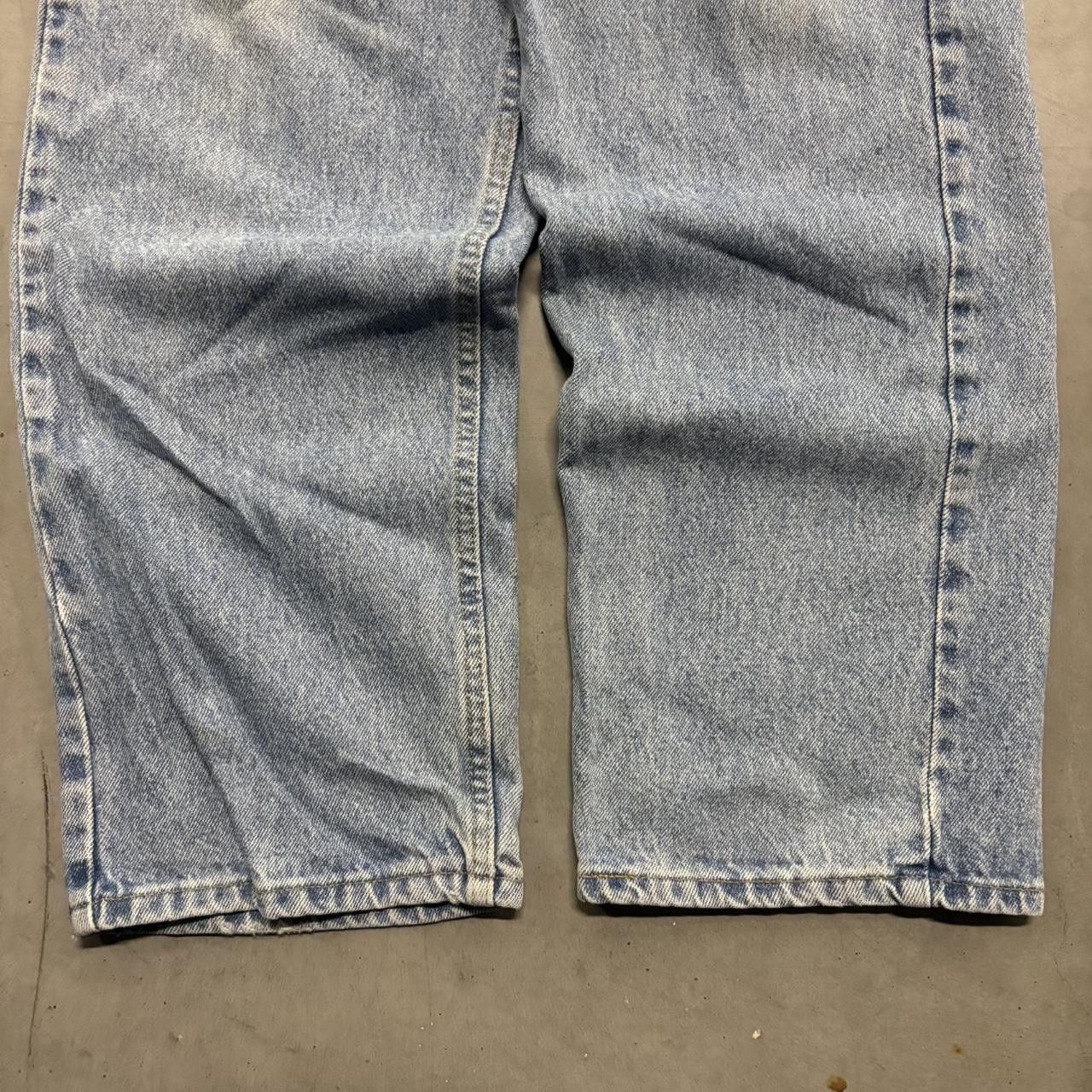Vintage Crazy Vintage Y2K/2000s Baggy Tall Medium Wash Denim Jeans! Size US 34 / EU 50 - 3 Thumbnail