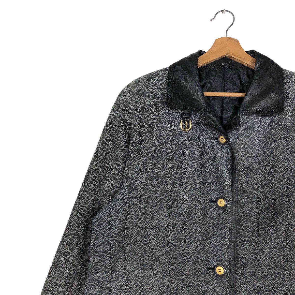 Japanese Brand 🔥Vintage Long Leather Jacket Partina Tokyo Fur Issey Miyake Size US L / EU 52-54 / 3 - 7 Thumbnail